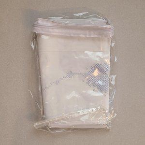 NWT Set of 2 Pillow Cases with Cross-Stitch Pattern